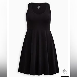 Torrid Mini Foxy High Neck Skater Dress